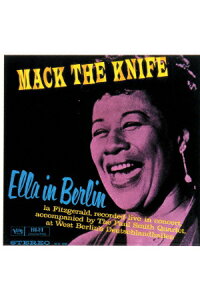 楽天ブックス Jazz The Best 7 マック ザ ナイフ エラ イン ベルリン エラ フィッツジェラルド Cd 楽天ブックス Jazz The Best 7 マック ザ ナイフ エラ イン ベルリン エラ フィッツジェラルド Cd